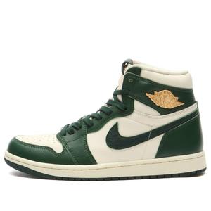 1 ретро хай ог в кроссовках Air Jordan, pale айвори, pro зеленый-fir & coconut milk