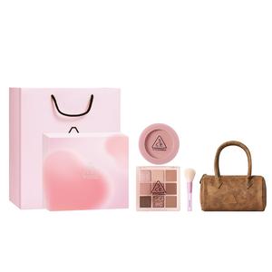 Палетка теней для век румяна новичка девять квадратов наборы для макияжа легко растушевываются натуральный прозрачный 3CE