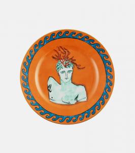 Десертная тарелка Il Viaggio di Nettuno от Luke Edward Hall Ginori 1735, Multicolor