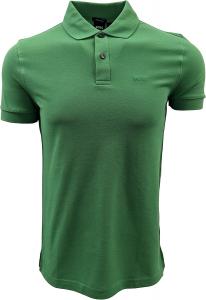 Hugo Boss мужская поло Firenze Regular Fit из пима-хлопка 50182831, Open Green 364 (2023 Logo)