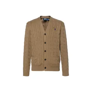 Polo Ralph Lauren Вязаный свитер мужской коричневый