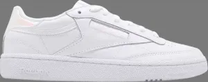Кроссовки club c 85 mu 'iridescent hologram' Reebok, белый
