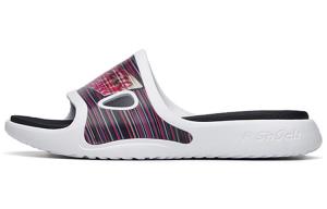 Баскетбольная коллекция Шлепанцы мужские белые/черные/гнило-красные/солнечно-желтые Anta