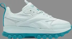 Кроссовки cardi b x classic leather v2 big kid 'whisper blue' Reebok, синий