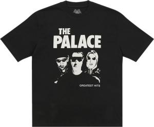 Футболка Palace Greatest Hits T-Shirt 'Black', черный
