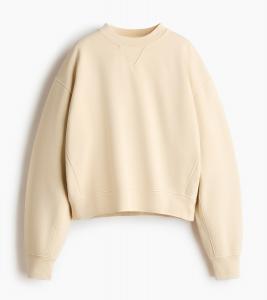 Свитшот H&M Studio Collection Cotton, светло-желтый