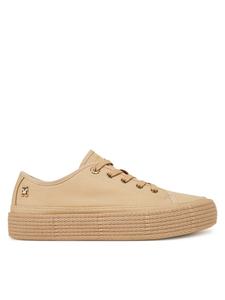 Эспадрильи Vulc Espadrille Sneaker FW0FW08404 Tommy Hilfiger, бежевый