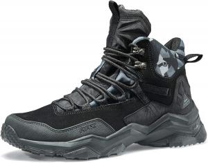 Мужские облегченные водонепроницаемые походные ботинки RAX Wild Wolf Mid Venture, черный