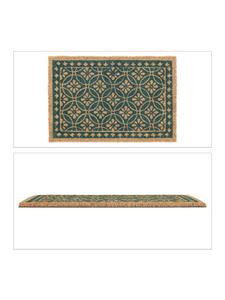 Коврик для ног relaxdays, цвет blau/natur