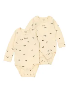 Комплект из двух боди с принтом Liewood, нейтральный