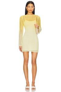 Мини-платье Honey от Significant Other, lemon crush