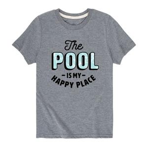 Футболка с рисунком «Бассейн — мое счастливое место» для мальчиков 8–20 лет Licensed Character