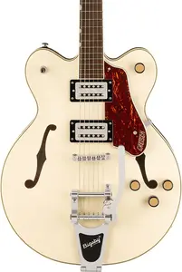 Гитара Gretsch G2622T Streamliner Center Block Double-Cut с тремоло Bigsby, грифом из лавра, звукоснимателями Broad’Tron BT-3S, винтажный белый