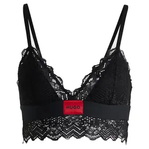 Бюстгальтер HUGO Rl Lace, черный