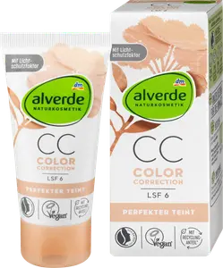 СС крем Идеальный цвет лица SPF 6 50мл alverde NATURKOSMETIK