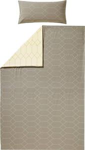 Двустороннее постельное белье REDBEST 204613 2-teilig, 155x1x200 см, серо-коричневый