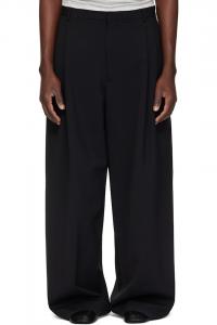 Джумбо брюки с широкими штанинами Lu'U Dan, черный