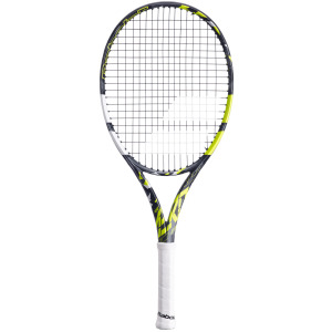 Детская теннисная ракетка Pure Aero 26 дюймов, черная/желтая BABOLAT