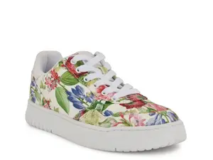 Кроссовки Nine West Nenya, ткань с белым цветочным принтом