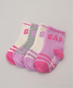 Носки с логотипом (K)GAP, комплект из 4 пар (для малышей)