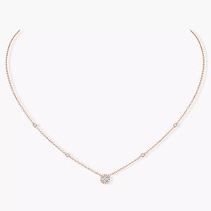 Колье Messika Joy XS, розовое золото/бриллианты
