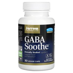 Добавка Jarrow Formulas GABA Soothe, 30 капсул