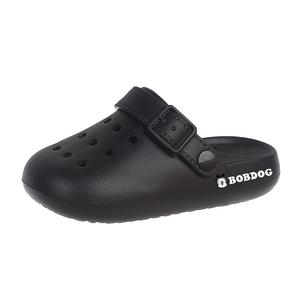 Противоскользящие дышащие тапочки для детей BOBDOG, коричневый