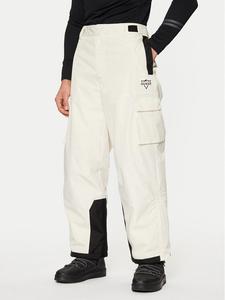 Тканевые брюки стандартного кроя Guess, экрю