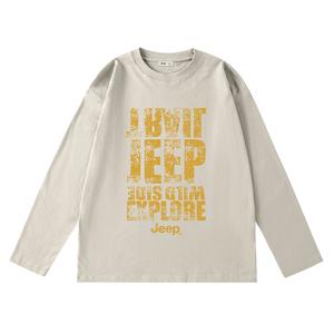 Футболка Leisure Collection Unisex Jeep, p75gmkt042 gull серый