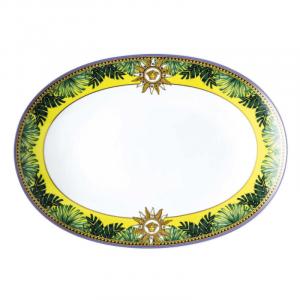 Rosenthal Versace Jungle Animalier тарелка L: 33 см Rosenthal meets Versace, разноцветный/золотой