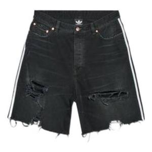 Шорты x adidas baggy shorts 'black' Balenciaga, черный
