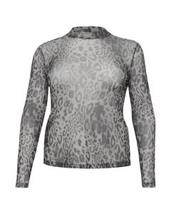 Рубашка KAFFE CURVE Johanna, серый