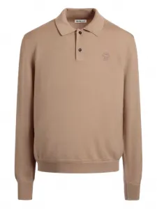 Рубашка поло с длинными рукавами Bally, нейтральный