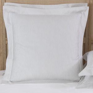 Декоративная наволочка Frette Horizon Euro, 65x65, молочно-серый