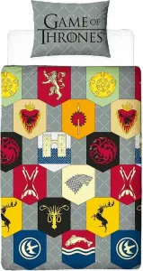 Комплект постельного белья Игра престолов - Дом дракона TC140 (односпальный) (разноцветный) Game of Thrones