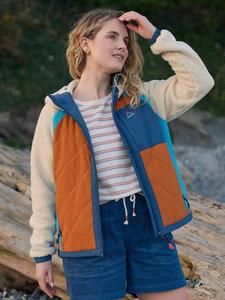 Куртка Lara с цветными блоками и стёганой отделкой Passenger, Multi