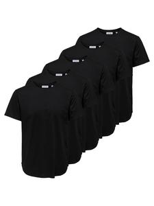 Рубашка Only & Sons Jeff Longy, черный