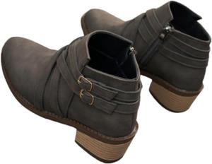 Женские ботинки​​ Осенние ботинки​ на шнуровке, с устойчивым каблуком для женщин Generic, Coffee-C