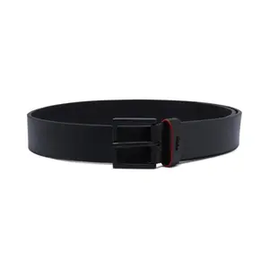 Ремень кожаный Юпитер-л Hugo, черный