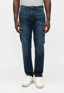 Брюки с карманами прямые джинсы Armani Exchange, Blue Denim