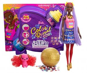 Кукла-сюрприз Barbie Color Reveal + 25 аксессуаров Mattel