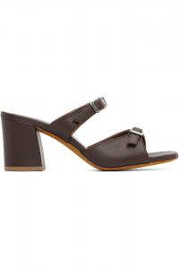 Maryam Nassir Zadeh Коричневые сандалии без каблука