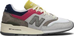 Кроссовки New Balance Aimé Leon Dore x 997 'Canary Yellow', серый