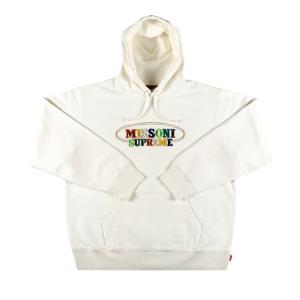 Толстовка Supreme x Missoni Hooded Sweatshirt 'White', белый