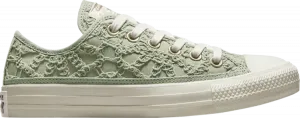 Кроссовки Converse Wmns Chuck Taylor All Star Low Daisy Cord, зеленый
