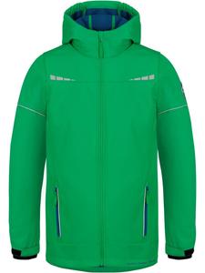 Детская куртка софтшелл Galway зеленого цвета Normani Outdoor Sports