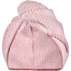 Hebe Professional чалма для волос из микрофибры розового цвета, 1 шт.