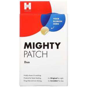 Hero Cosmetics, Mighty Patch Duo, 6 оригинальных + 6 невидимых патчей