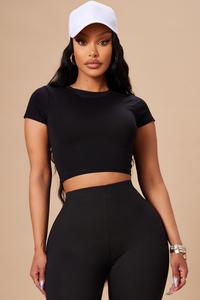 Топ Fashion Nova RT32675, черный