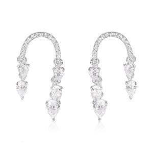 Apm Monaco Серьги Zircon 925 Silver для женщин